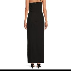 Gianni Bini Harlow Asymmetrical One Shoulder Crepe Sheath Dress